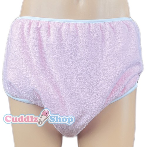 Pink double thickness terry - thickness,