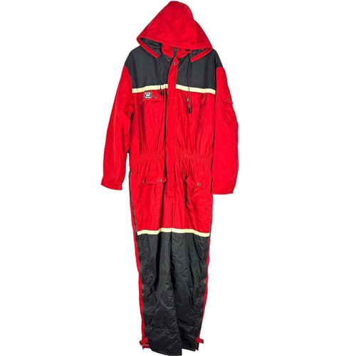 Ski suit red vintage wenaas - ski,