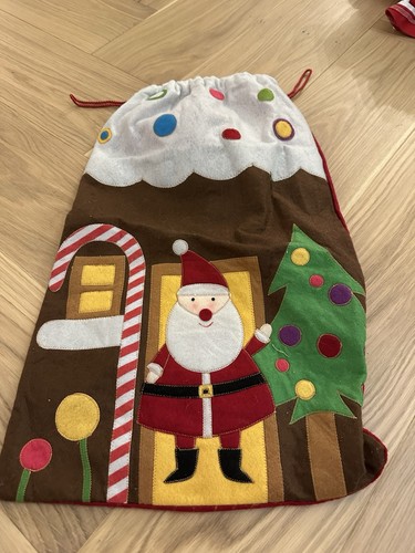 Santa grotto fabric gift - fabric,