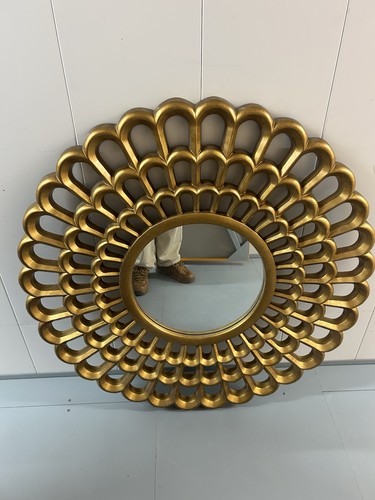Large gold sunburst wall - large,