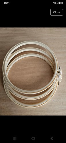 Inch embroidery hoop - 8, bundle