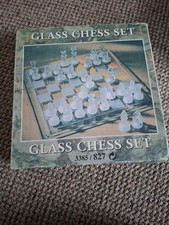 Glass Chess Set