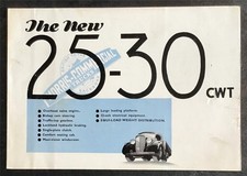 MORRIS COMMERCIAL 25-30 cwt