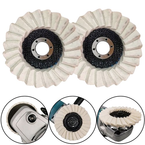 Wool polishing wheel - 2x,