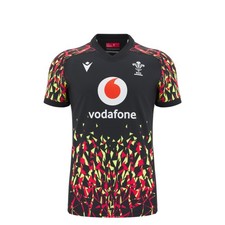 Macron Wales WRU 2025/26 Kids Training Rugby Shirt