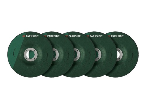Parkside 5pc 125mm - 5pc, grinding
