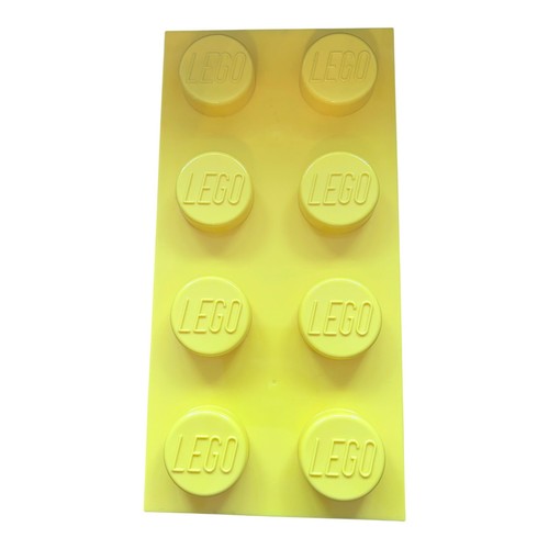 Lego storage brick yellow - storage,