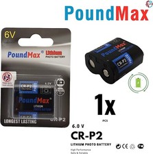  CRP2 6V PoundMax Lithium Power Photo Battery CR-P2  223 CR223 DL223 