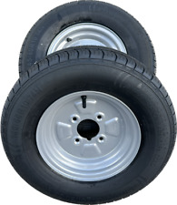 2x 145/80R10 74N trailer tyres