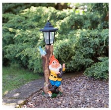 Garden gnome with solar - solar, lamp