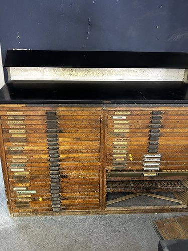 Hamilton mfg no - 50, drawers