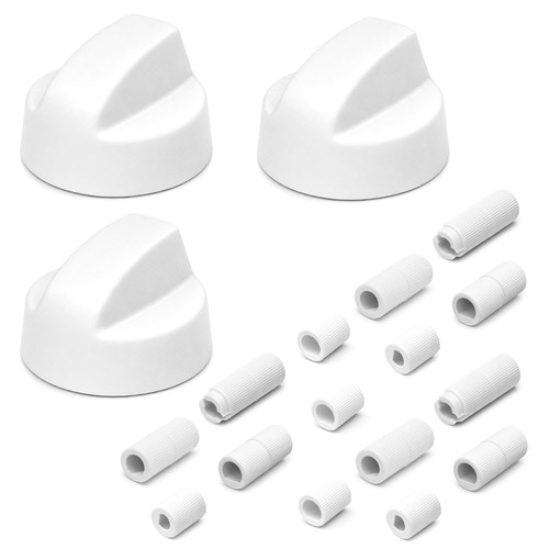 Oven knobs with five adapters - oven,