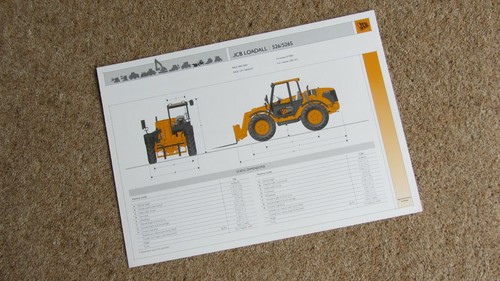 Jcb loadall 526 526s - /,