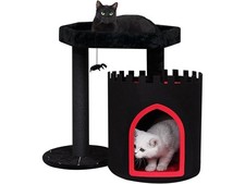 Gothic Cat Tree Castle Tower