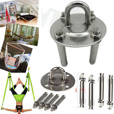 1000lb Heavy Duty Hammock Yoga Swing Hanging Chair Hanging Kit Stainless Steel
