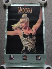 MADONNA PROMO POSTER BLOND