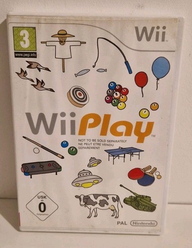 Nintendo wii play - play, box