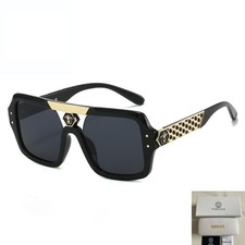 Versace Square Sunglasses Men's/Women’s glasses outdoors ultraviolet-proof + Box