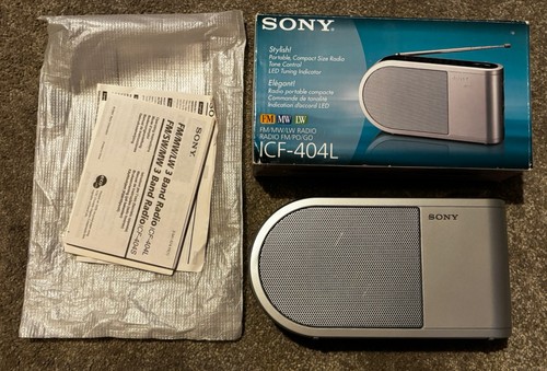 Sony icf 404l band radio - sony,