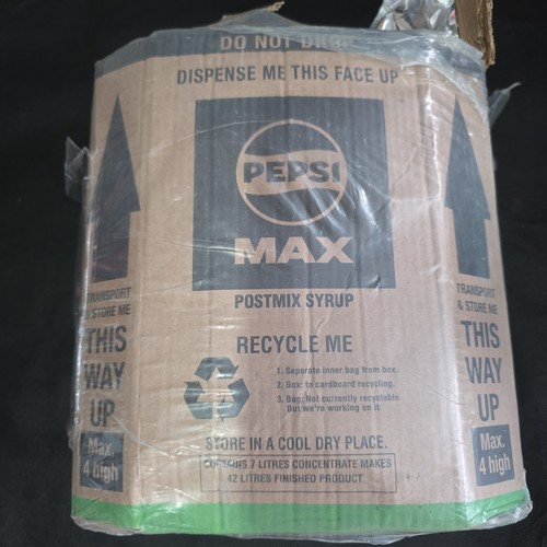 Pepsi max post mix - post, 7