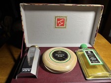 Vintage YARDLEY Aftershave Lotion, Shaving Soap, Talc. Never Used, Original Pkg.