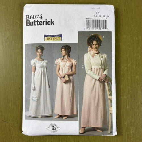 Butterick b6074 historic - b6074,