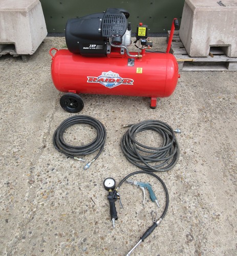 Clarke raider 1050 100l 3hp - clarke,