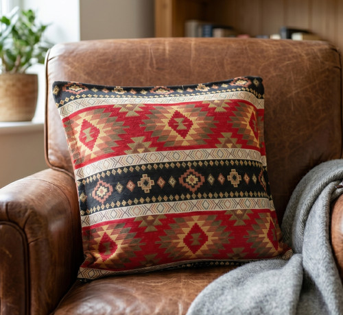 Kilim cushion cover rustic - kilim,