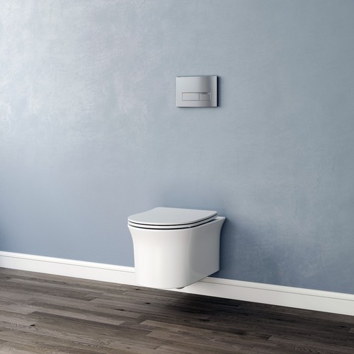 Modern bathroom wall hung - bathroom,