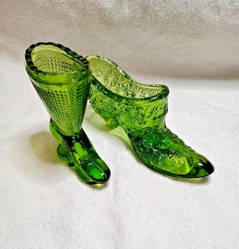 Vintage green glass - vintage,