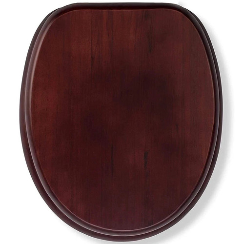 Universal toilet seat mahogany - seat,