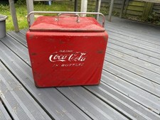 Vintage 1950s Coke Cooler, Progress Refrigeration Co  Louisville KY, Rat Look VW