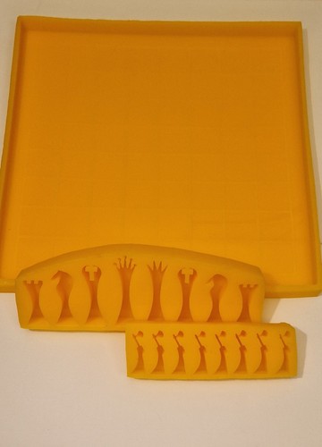 Chess set silicone mould - chess,