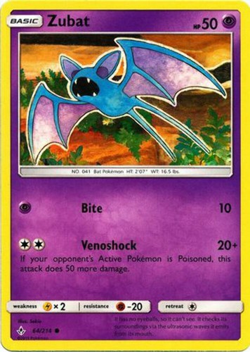 Zubat 214 common - -,