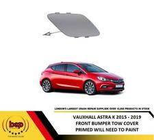 VAUXHALL ASTRA K 2015 – 2019 FRONT BUMPER TOW EYE BAR COVER PRIMED TO PAINT
