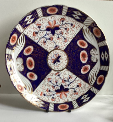 Imari pattern plate - imari,