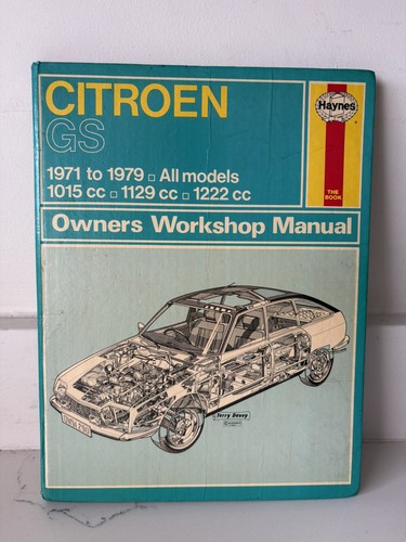 Haynes citroen 1971 - citroen, gs