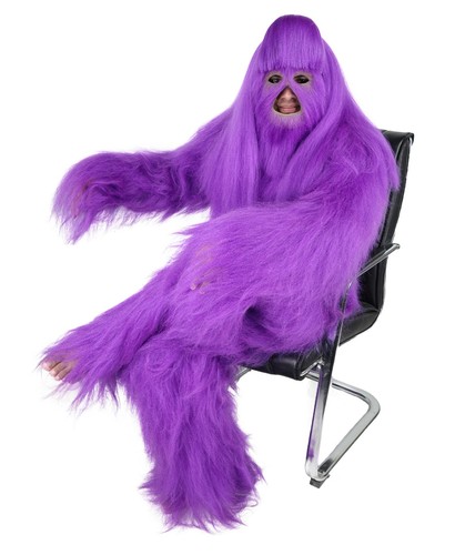 Adult extreme hairy person - hairy,