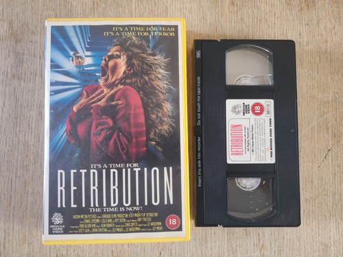 Retribution vhs big - vhs, box