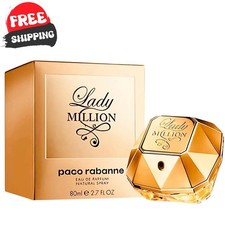 Lady Million Eau de Parfum Spray 80ml for Women - Sealed & Fast Dispatch