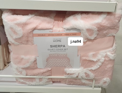 Double size primark sherpa - size,