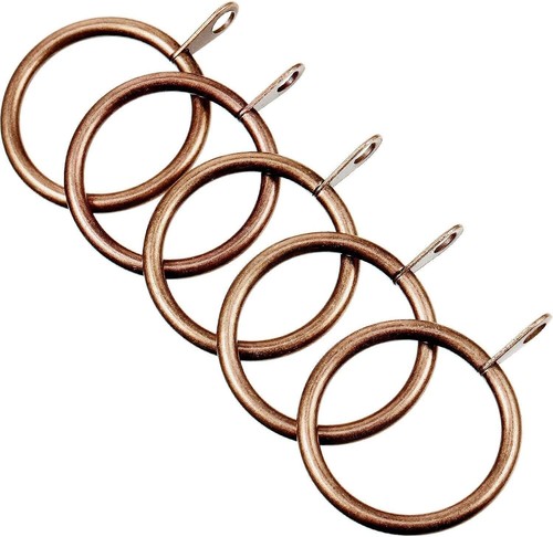Copper curtain rings - curtain, 40mm