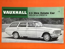 Original Vauxhall 3.3 Litre Estate Velox & Cresta 1965
