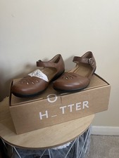 Hotter Eloise Shoes Tan Size 3 Brand New