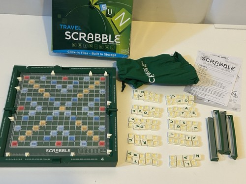 Mattel travel scrabble - mattel,