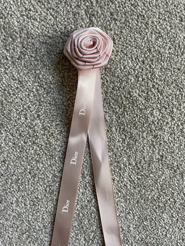 Christian dior rose ribbon - christian,