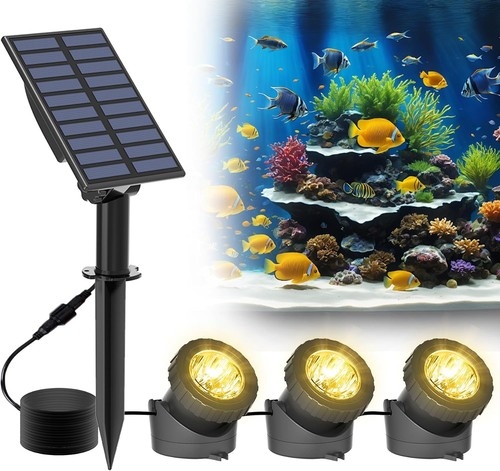 Natpow solar pond lights - pond,