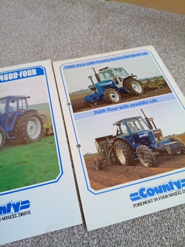 County tractor broshure - county, broshure,7700