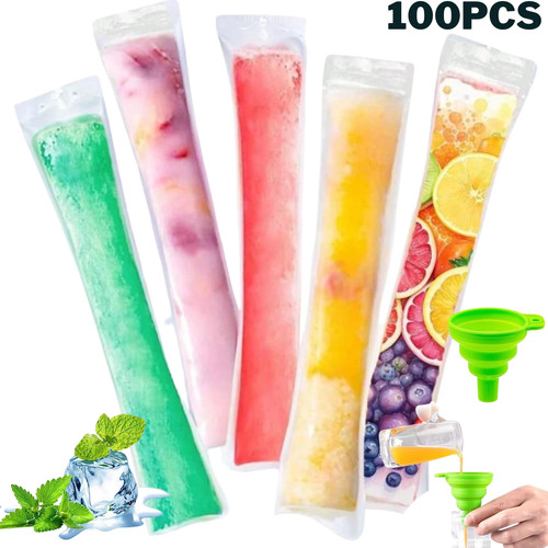 100x ice pop molds - 100x,