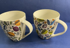 2x 1950s Style Queens Mugs